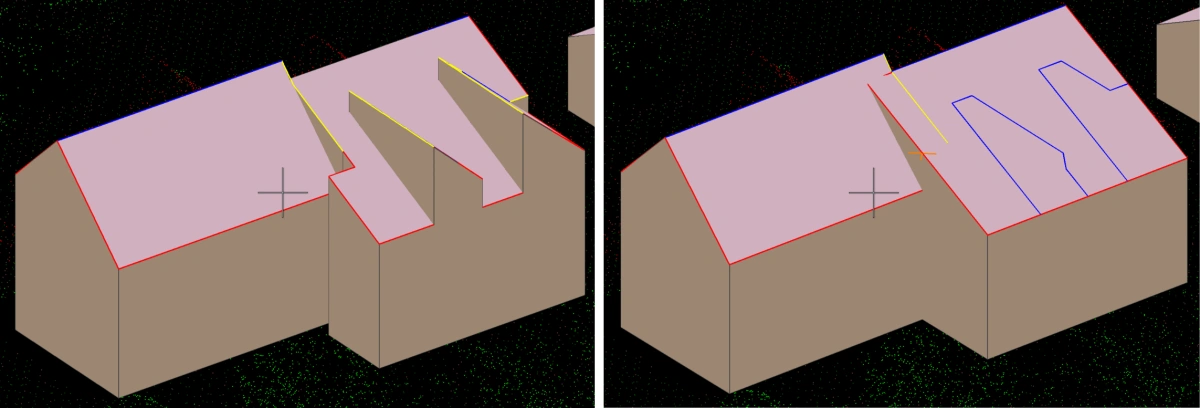 Default automated vectorization vs manual fix